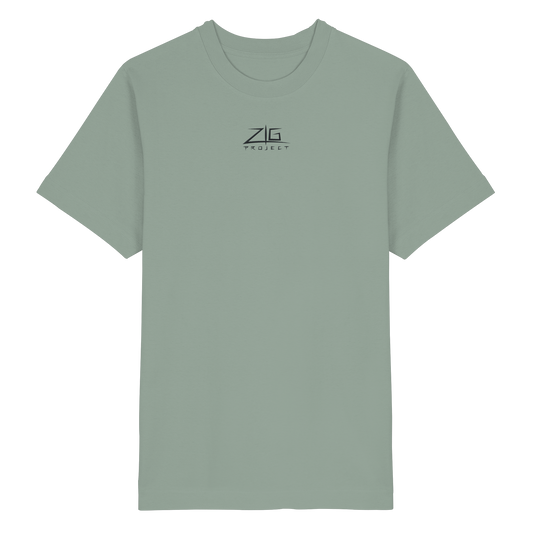 ZIG Project V1 - Heavy Oversized Organic Shirt Aloe