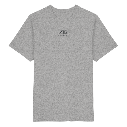 ZIG Project V1 - Heavy Oversized Organic Shirt Heather Grey