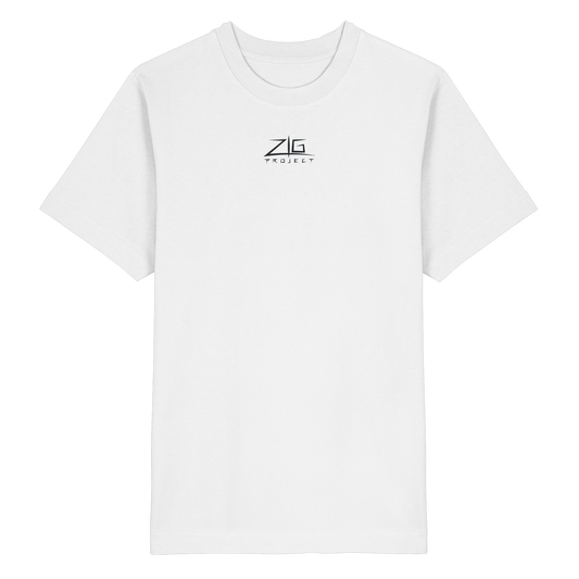 ZIG Project V1 - Heavy Oversized Organic Shirt White