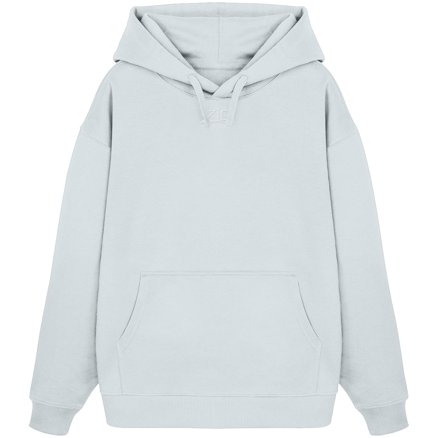 ZIG Project V1 - Organic Oversize Hoodie Blue Ice
