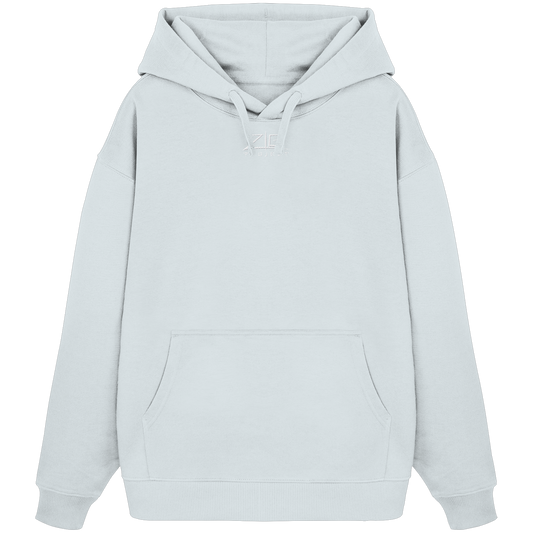 ZIG Project V1 - Organic Oversize Hoodie Blue Ice