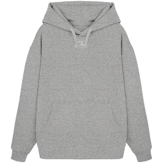 ZIG Project V1 - Organic Oversize Hoodie Heather Grey