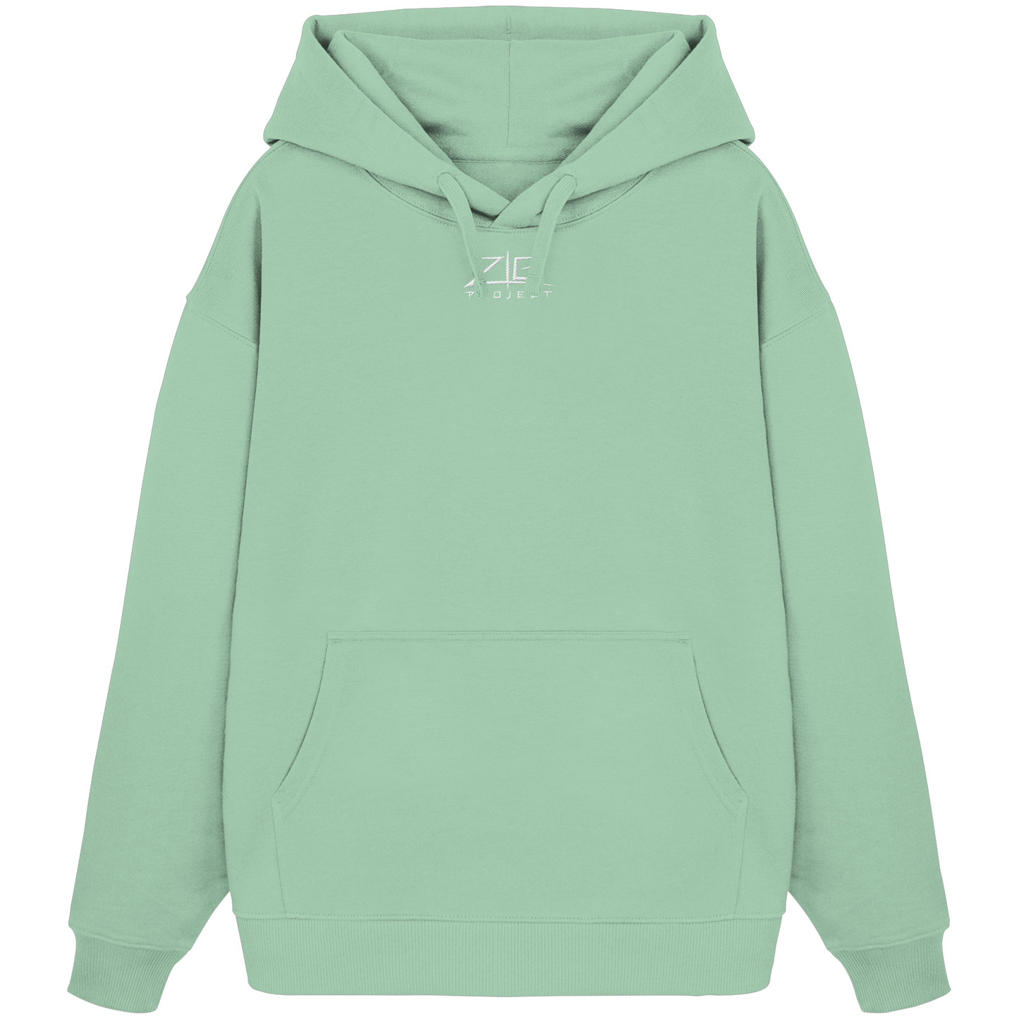 ZIG Project V1 - Organic Oversize Hoodie Misty Jade