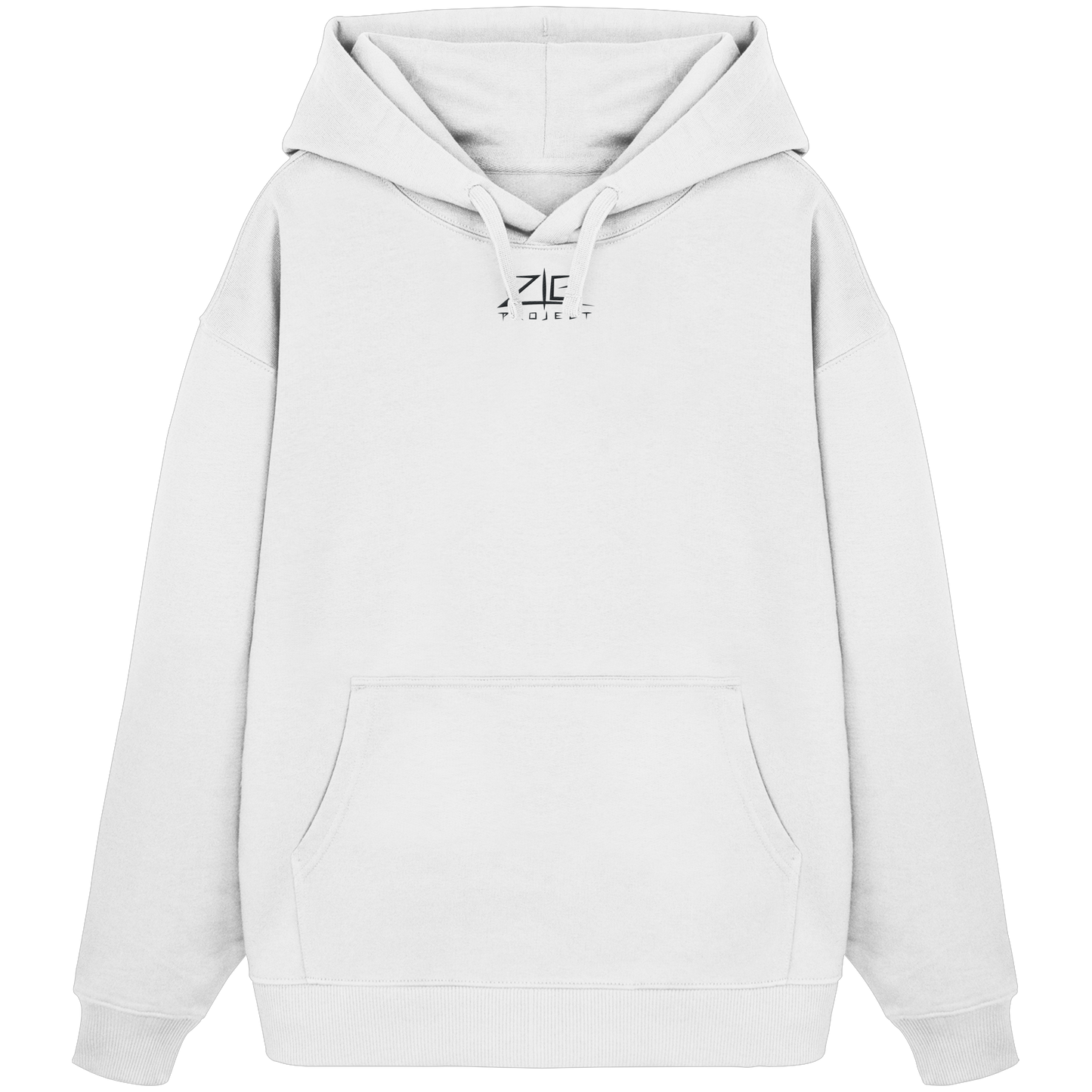 ZIG Project V1 - Organic Oversize Hoodie White