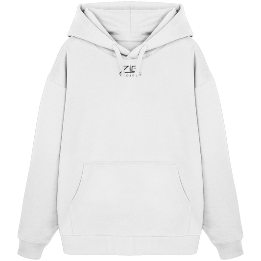 ZIG Project V1 - Organic Oversize Hoodie White