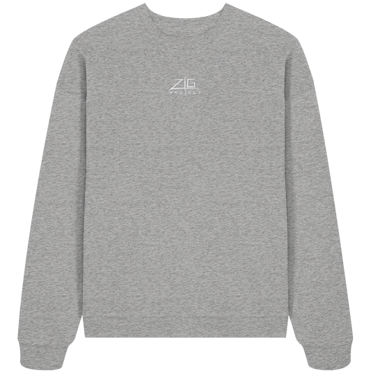 ZIG Project V1 - Organic Oversize Sweatshirt Heather Grey