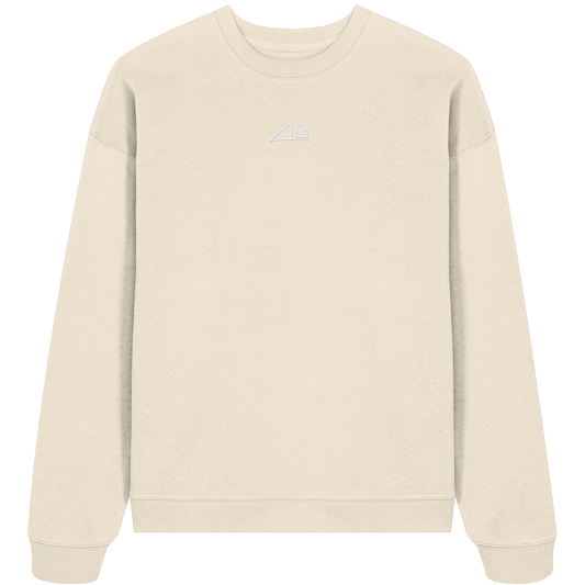 ZIG Project V1 - Organic Oversize Sweatshirt Natural Raw