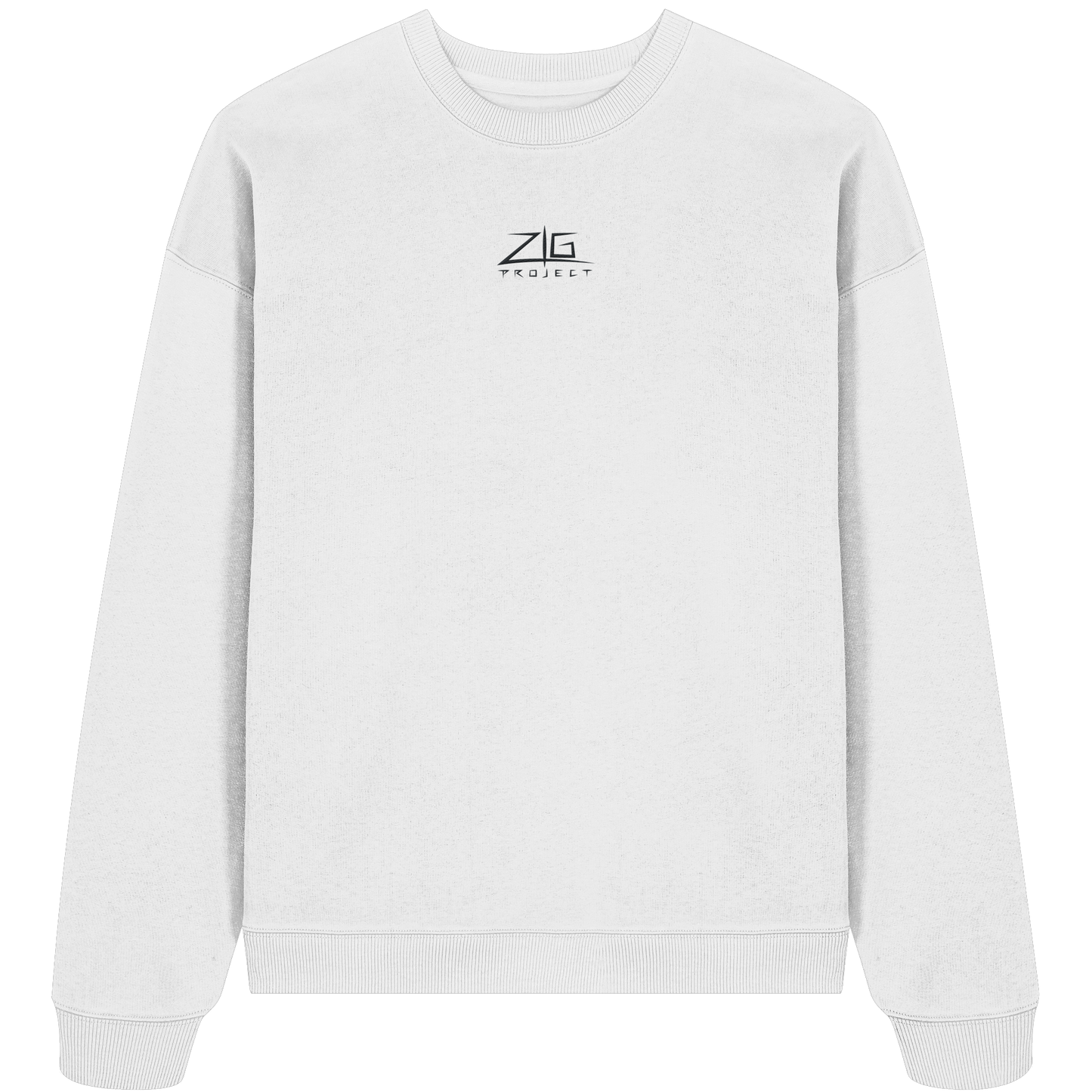 ZIG Project V1 - Organic Oversize Sweatshirt White